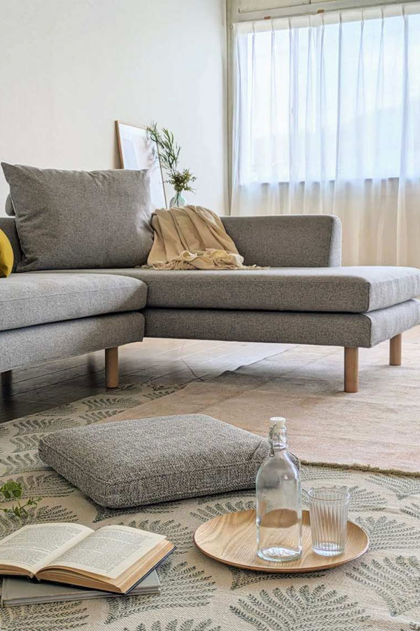 LOM（ロム） ソファ アイボリー W1400 LOM（ロム） ソファ アイボリー